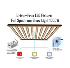1000w 1200W Plant LED Grow Lights Full Spectrum With Digital Ballast