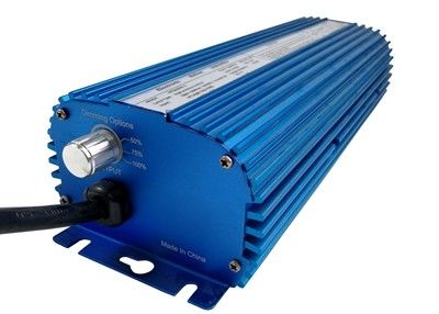 Aluminum HPS Grow Light Ballast Dimmable Digital Electronic 600W