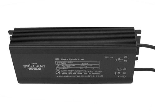 250W Digital Ballast , HPS MH CDM Dimmable Electronic Ballasts