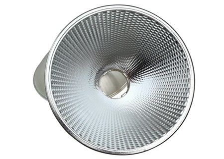 PGZ18 Lamp Optical High Bay Light Reflector , Searchlights Round Reflector