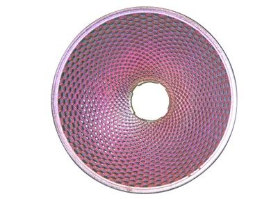 G12 Lamp No Oxidation Round Light Reflectors Supermarket Air Cooled Lighting