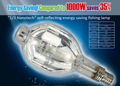 2900K 115lm/W Grow Lamp Bulb 1000w Side Reflector Model Fuel Saving