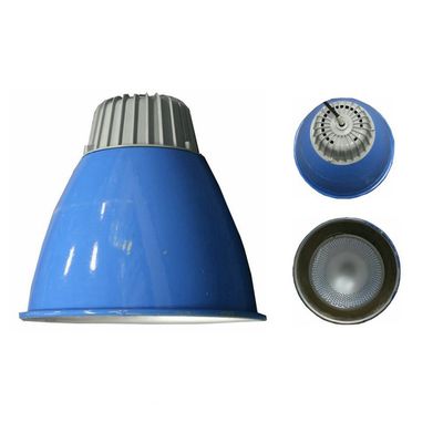 70W 7000K Shopping Mall Lighting Blue Pendant Luminaire Fresh Food Area