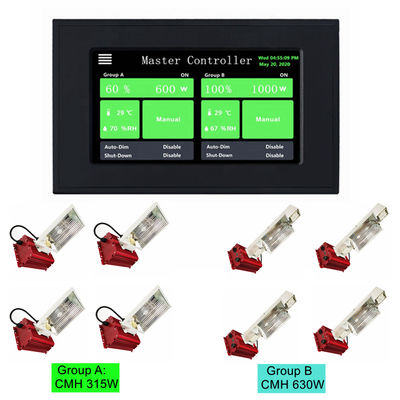 Dual Channels CMH HVAC 0 10V Controller HPS 5V DC Smart Lighting Controller