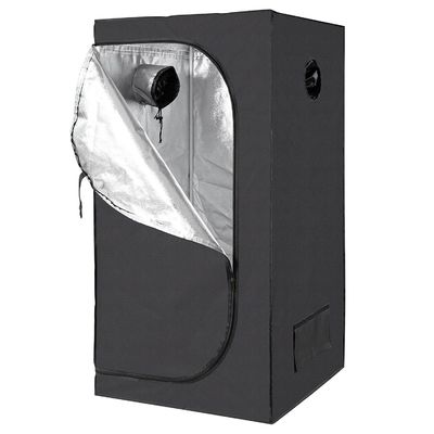 Fluorescent Light Hydroponics Grow Tent 600D Oxford Cloth LFGB BSCI Flower Tent