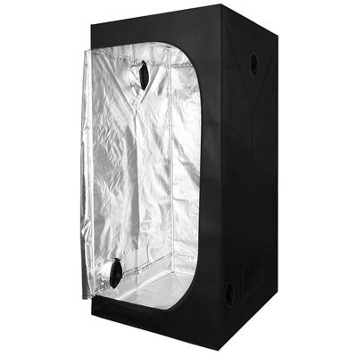 Fluorescent Light Hydroponics Grow Tent 600D Oxford Cloth LFGB BSCI Flower Tent