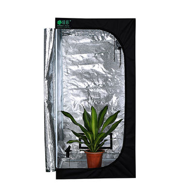 Fluorescent Light Hydroponics Grow Tent 600D Oxford Cloth LFGB BSCI Flower Tent