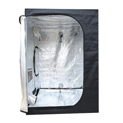 200cm Height Zippered Hydroponic Indoor Grow Tent , 5X5&quot; Portable Grow Tent 600D Fabric