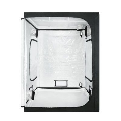 Incandescent Light Hydroponics Grow Tent 6.5X6.5&quot; 200cm Height Plant Growth