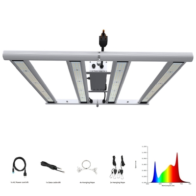 Galaxy 2835SMD LED 240W 4 Bars Foldable Plant Grow Lights 0 - 10V Dimmable
