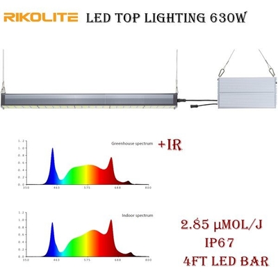 UME Lighting IP67 630W Single Bar Greenhouse LED Grow Lights