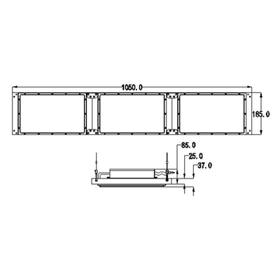 Hydroponics Quantum LED Grow Lights IP65 320w Full Spectrum For Vegetable