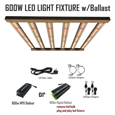 FCC 600w LED Grow Lights Compatible With HPS / MH Ballast Agriculture LED Lights