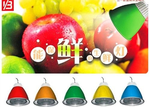 70w HID Lighting Fixture Accessories Fresh Food Color Change 3000K