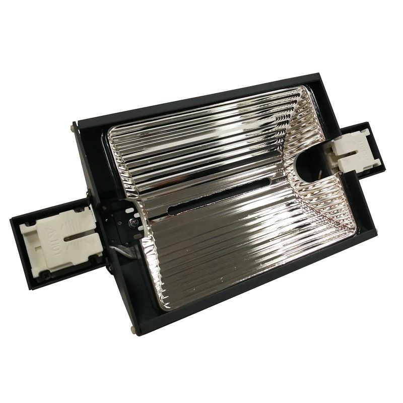 Horticultural Glass HPS Light Reflector , 1000W Optical Light Reflector Double Ended